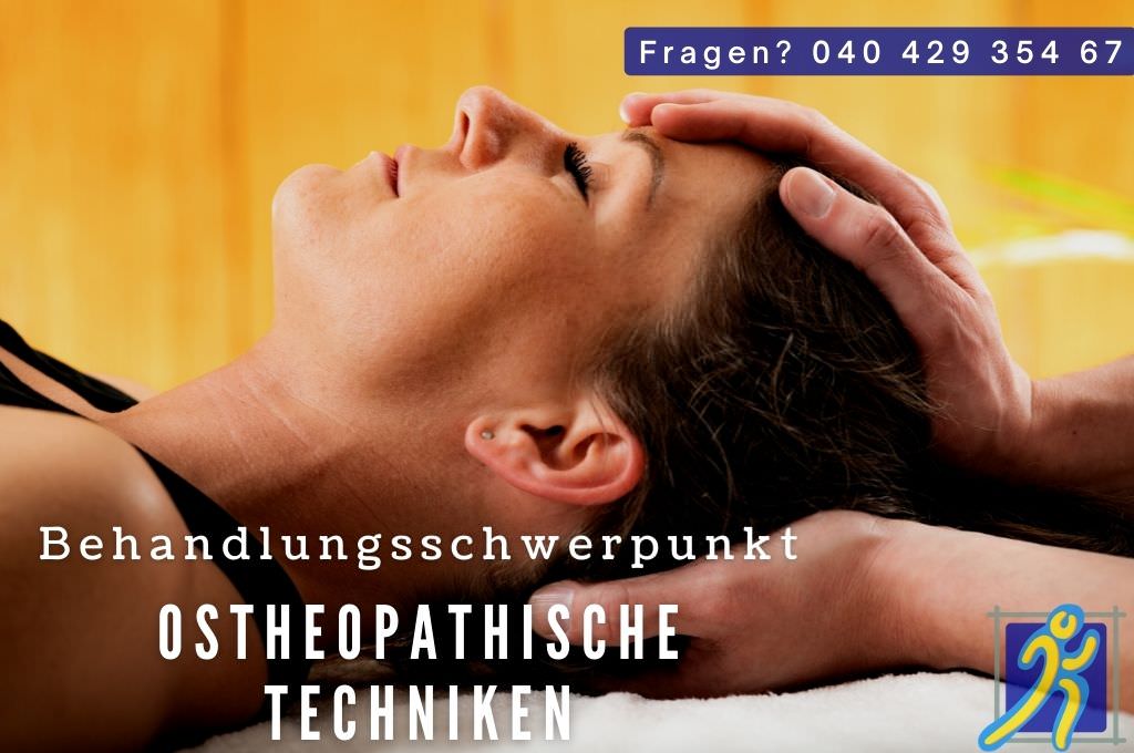Behandlung Ostehopathische Techniken bei Physiotherapie Hamburg: Praxis Saggau Stanik