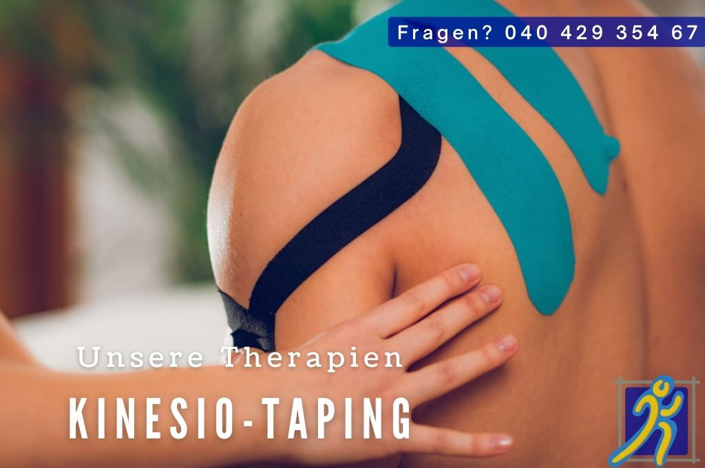 Therapie bei Physiotherapie Hamburg: Kinesio Taping - Praxis Saggau Stanik
